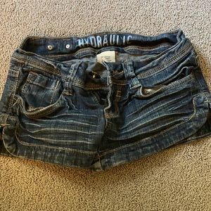 Hydraulic denim shorts size 1/2